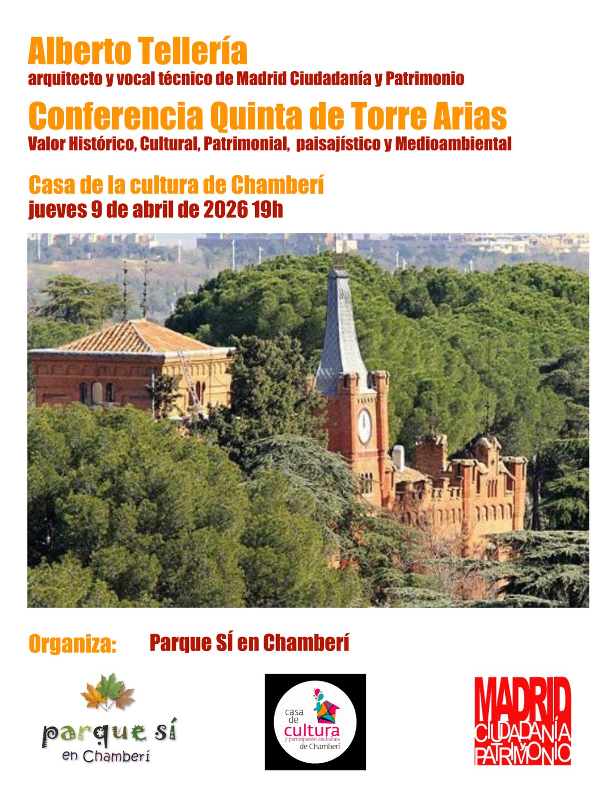 2026-04-09 Conferencia Quinta de Torre Arias