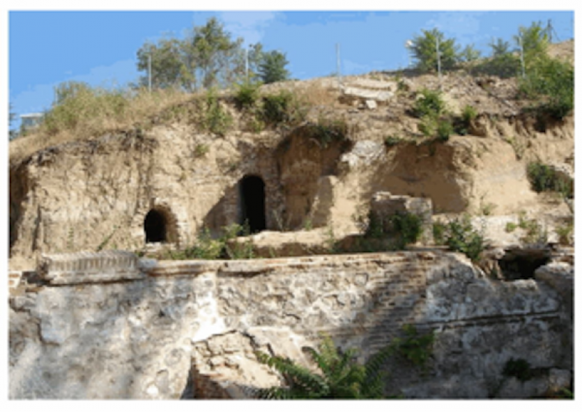 Resto de arca colectora y galerías de llegada en Caño Gordo (Juan XXIII)