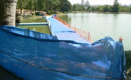 Lago de Casa de Campo, muelle deportivo
